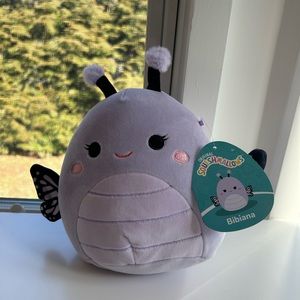 NWT bibiana 7.5 inch butterfly Squishmallows plush